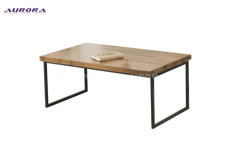 Стол &quot;LOFT&quot; прямоугольный малый Массив  Ультрасовременный дизайн столика в стиле "Лофт" подчеркнет индивидуальность интерьера. 