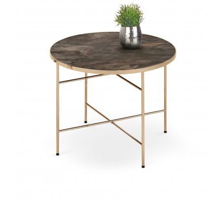 Стол журнальный ISABELLE Металлический журнальный столик – это надежная и долговечная мебель, которая выглядит стильно и красиво. Лофтовский стиль отлично дополнить ваш домашний интерьер. 