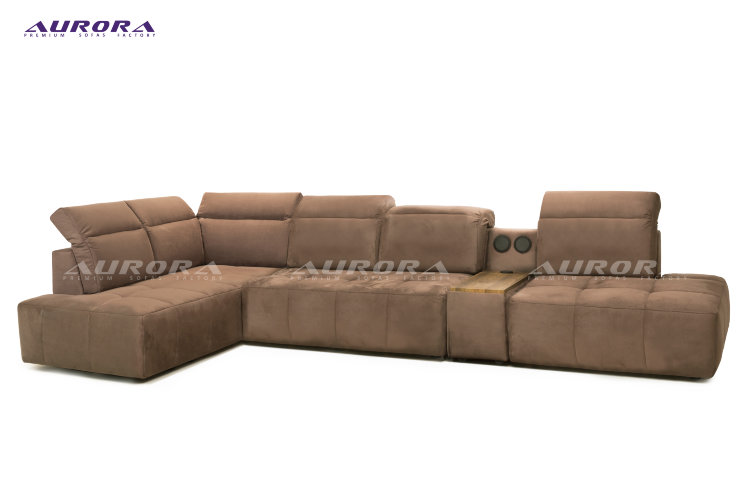 Угловой диван &quot;Монреаль 1.10&quot; «Монреаль» – модульная коллекция, сочетающая в себе максимальный комфорт и презентабельный внешний вид. Особый статус дивану придает сочетание индивидуального дизайна и современных технологий. Особенное внимание уделялось созданию дизайна дивана: прямая отстрочка на подушках дивана, утяжки на сидении и широкий подлокотник - придают оригинальность данной модели.




Приобрести диван "Монреаль" от фабрики мебели "Аврора" можно напрямую оптом или в розницу в фирменных салонах фабрики "Аврора".